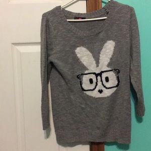 Bunny grey sweater